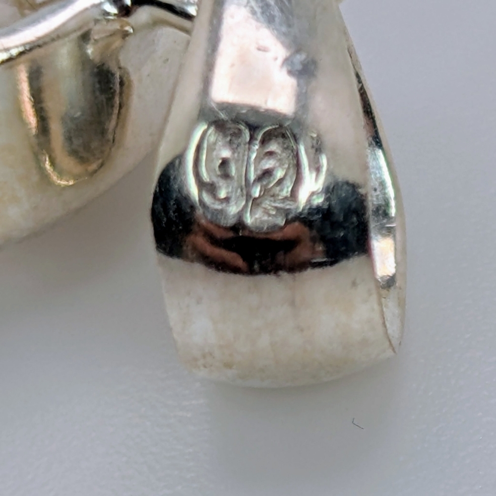 Rutilated Quartz Pendant S925 Sterling Silver - Picture 5 of 6